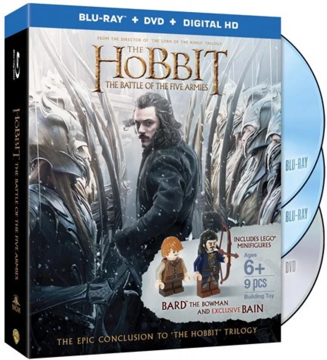 LEGO 5000196304-1 The Hobbit - The Battle of the Five Armies (Blu-ray with Minifigures)
