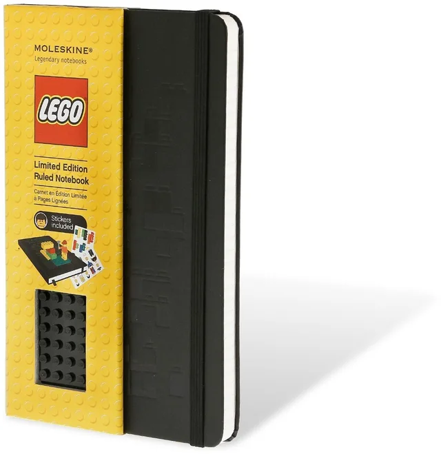 LEGO 5001126-1 Limited Edition Ruled Notebook (Black)