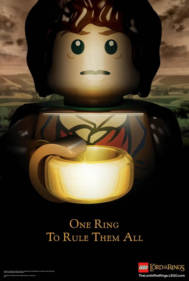 LEGO 5001163-1 Lord of the Rings Poster