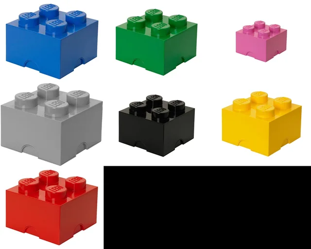 LEGO 5001383-1 Storage Brick 2 x 2 (All Colors)