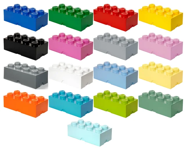 LEGO 5001386-1 Storage Brick 2 x 4 (All Colors)