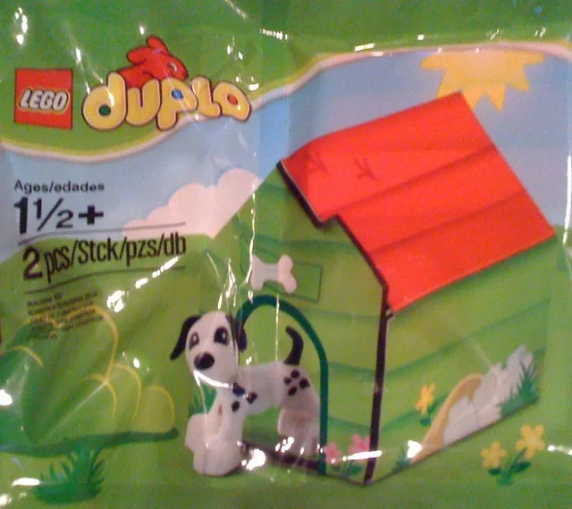 LEGO 5002121-1 Puppy and Kennel