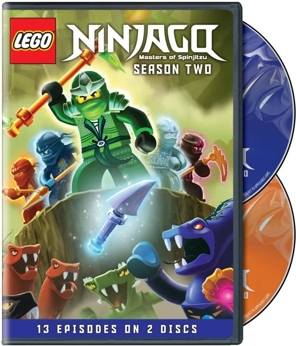 LEGO 5002195-1 Ninjago: Masters of Spinjitzu Season Two (DVD)
