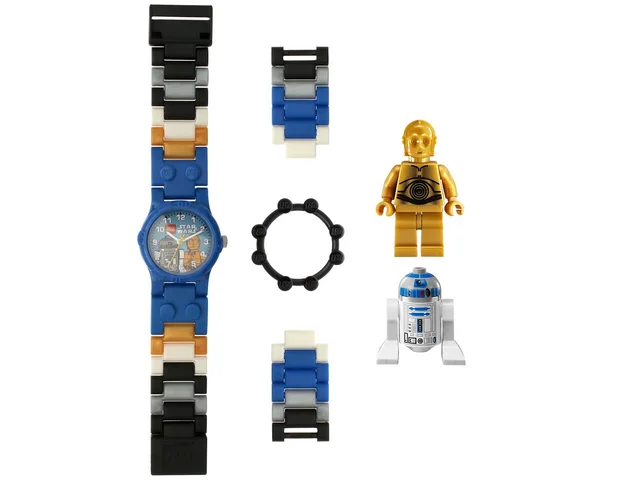 LEGO 5002210-1 C-3PO and R2-D2 Buildable Watch with Toy