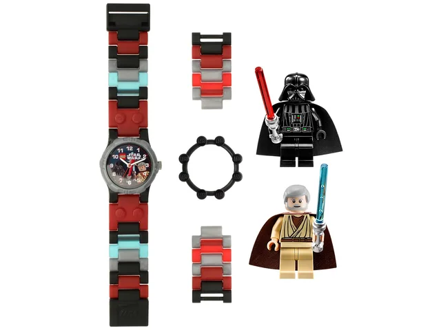 LEGO 5002211-1 Darth Vader vs Obi-Wan Buildable Watch with Toy