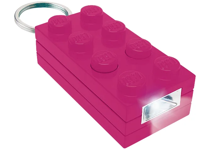 LEGO 5002467-1 Friends 2 x 4 Brick Key Light (Pink)