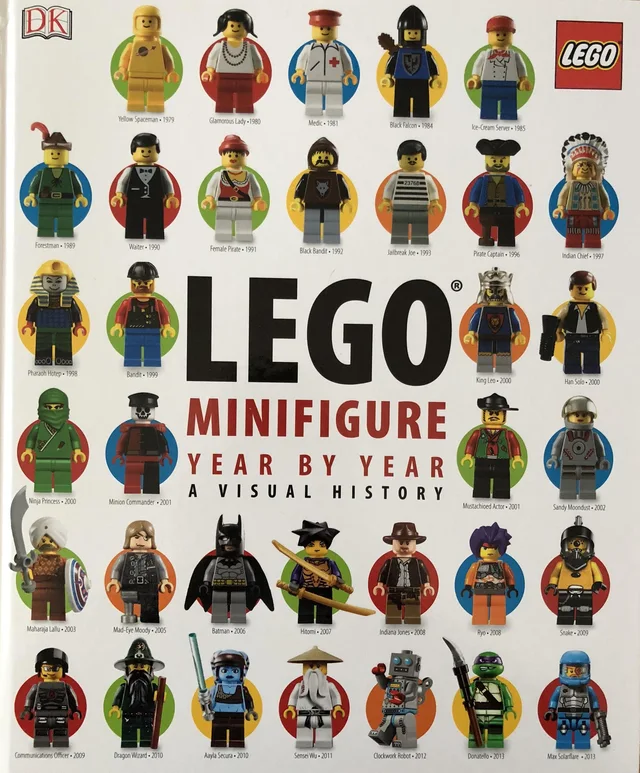 LEGO 5002888-2 LEGO Minifigure Year by Year: A Visual History (No Minifigs Version)