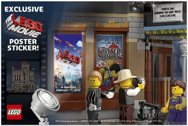 LEGO 5002891-1 The LEGO Movie Poster Sticker