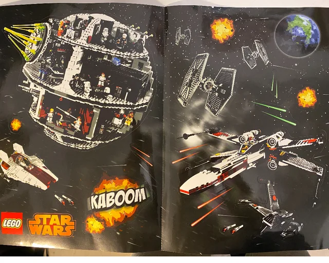 LEGO 5002940-1 Star Wars Wall Stickers