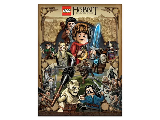 LEGO 5003573-1 The Hobbit Poster
