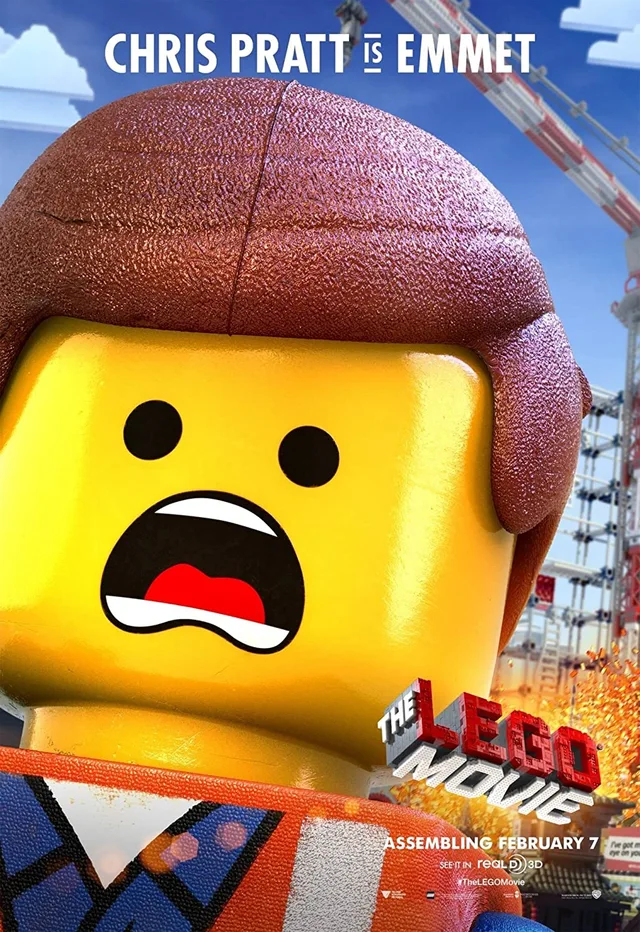 LEGO 5003806-1 The LEGO Movie: Chris Pratt is Emmet Poster