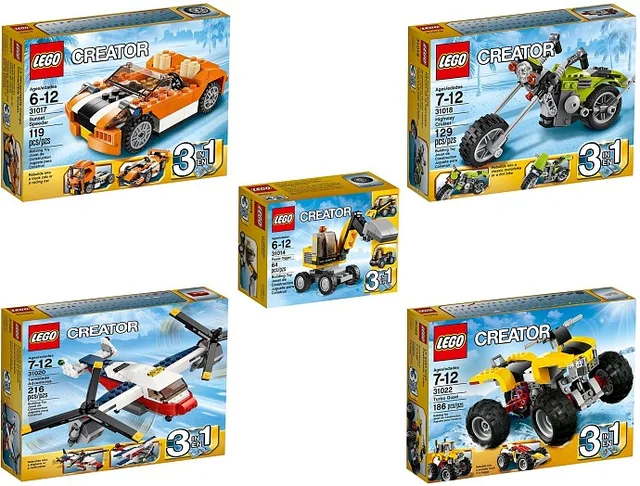 LEGO 5003836-1 3-in-1 Collection