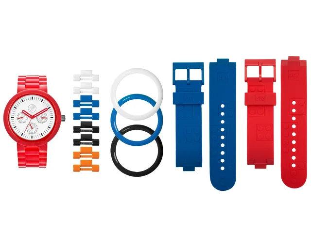 LEGO 5004117-1 Multi-stud Red Adult Tachymeter Watch