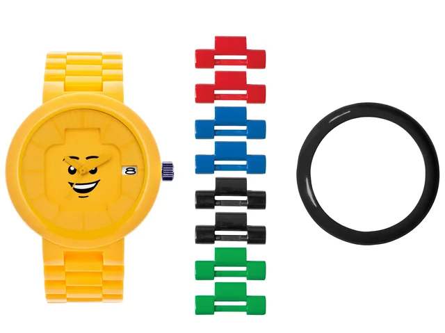 LEGO 5004128-1 Happiness Yellow Adult Watch
