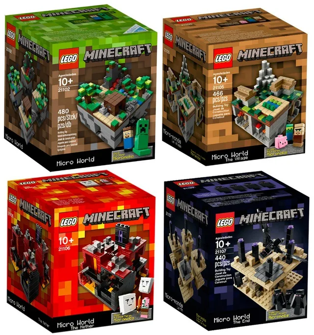 LEGO 5004192-1 Minecraft Micro World Collection