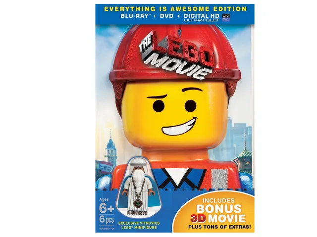 LEGO 5004238-1 The LEGO Movie: Everything Is Awesome Edition (Blu-Ray + DVD + Digital)
