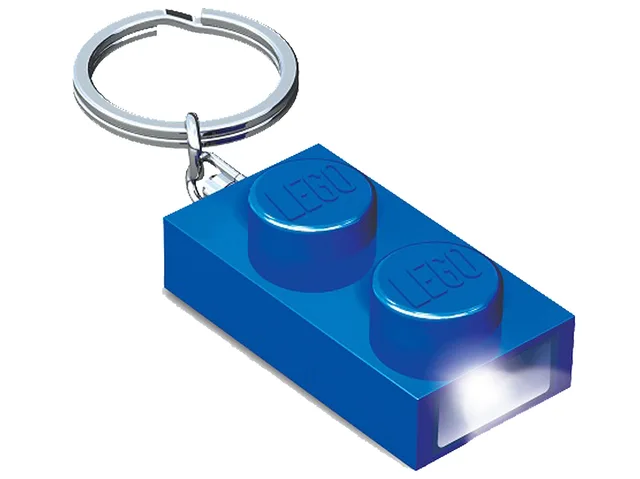 LEGO 5004262-1 1 x 2 Brick Key Light (Blue)