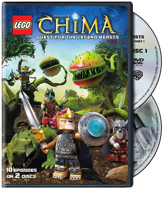 LEGO 5004589-1 Legends of Chima: Quest for the Legend Beasts (DVD)