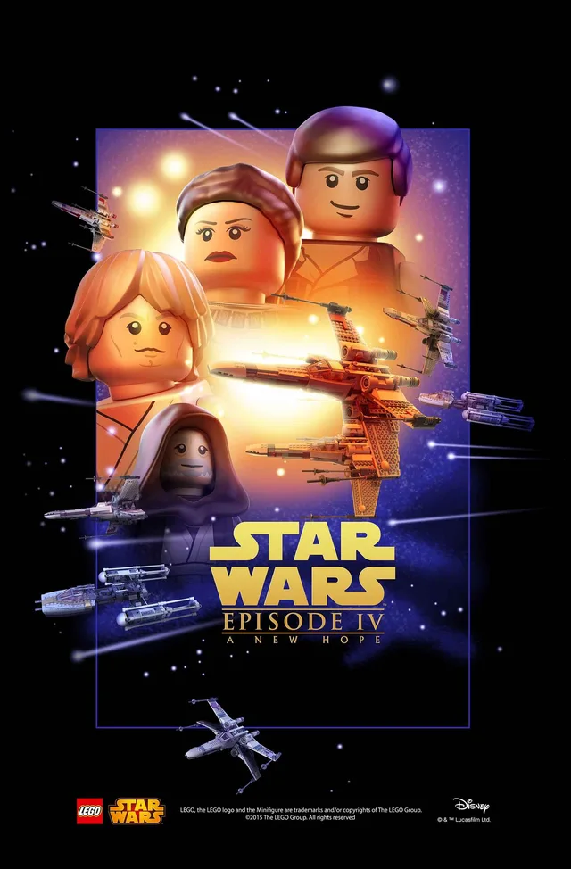 LEGO 5004591-1 Star Wars Episode IV Poster