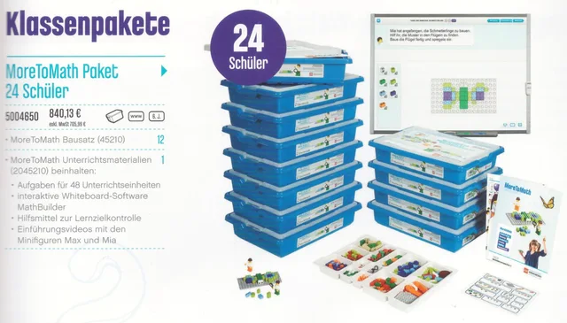 LEGO 5004650-1 MoreToMath 1-2 Package - 24 Students