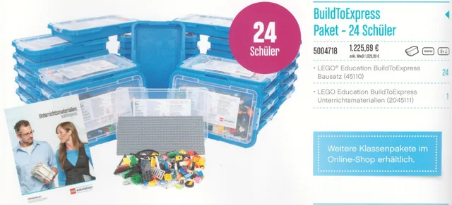 LEGO 5004718-1 BuildToExpress Package - 24 Students