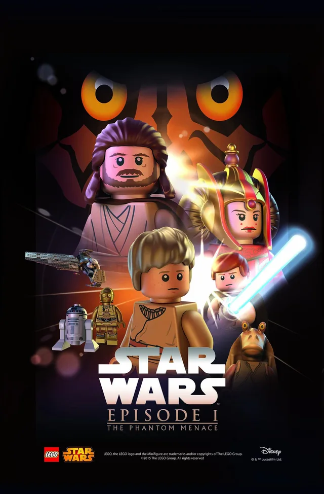 LEGO 5004745-2 Star Wars Episode I Poster