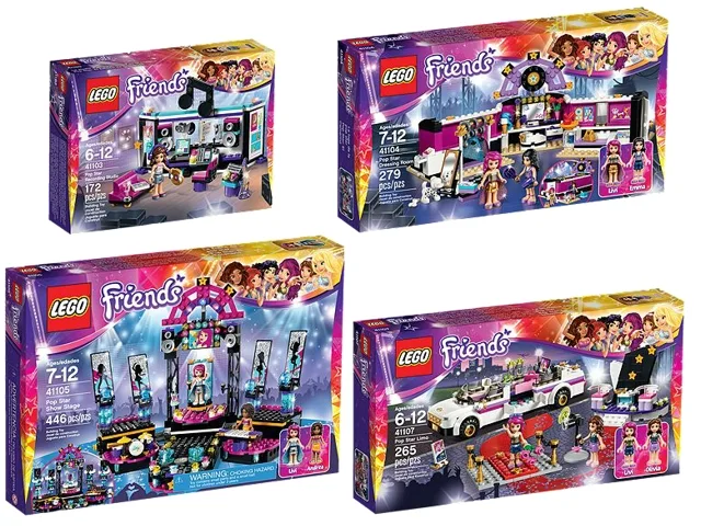 LEGO 5004809-1 Pop Star Collection