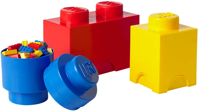 LEGO 5004894-1 Storage Brick Multi-Pack (All Colors)