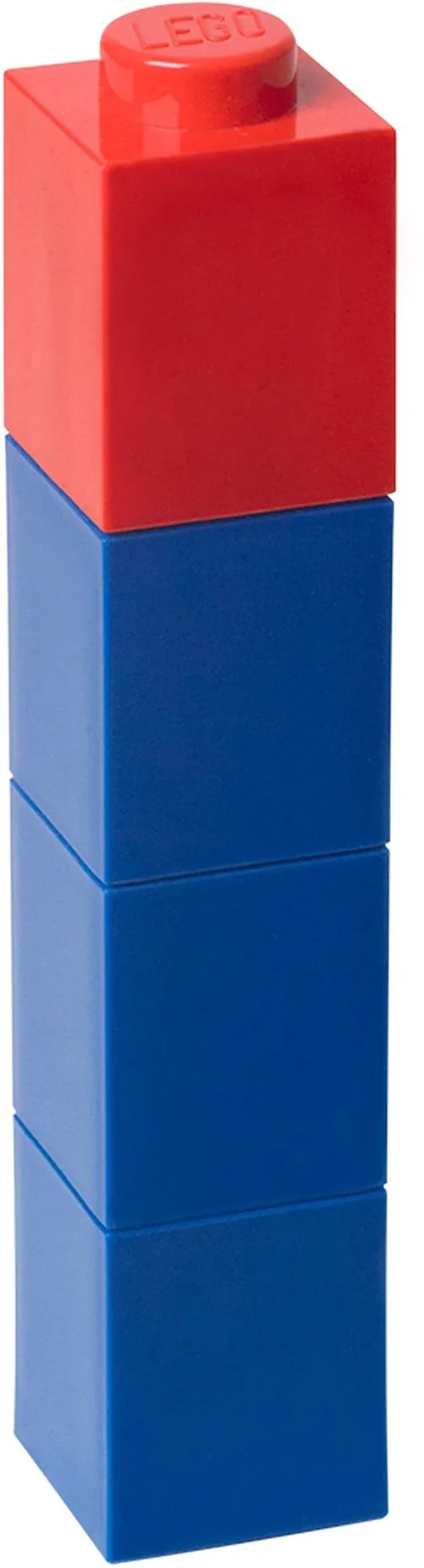 LEGO 5004896-1 Square Drinking Bottle (Blue)