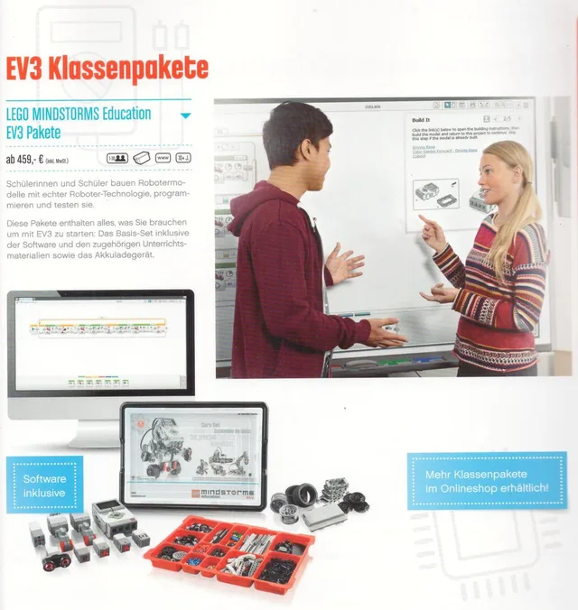 LEGO 5004967-1 EV3 Package - 8 Students
