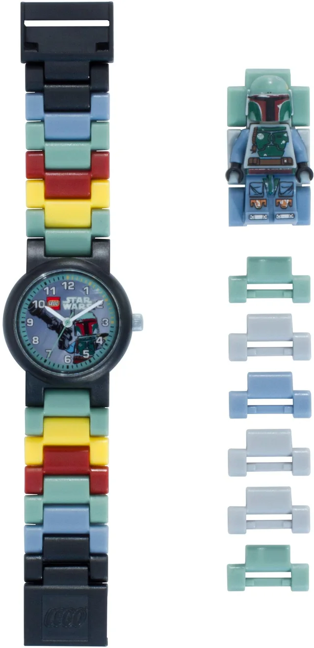 LEGO 5005013-1 Boba Fett Minifigure Link Watch