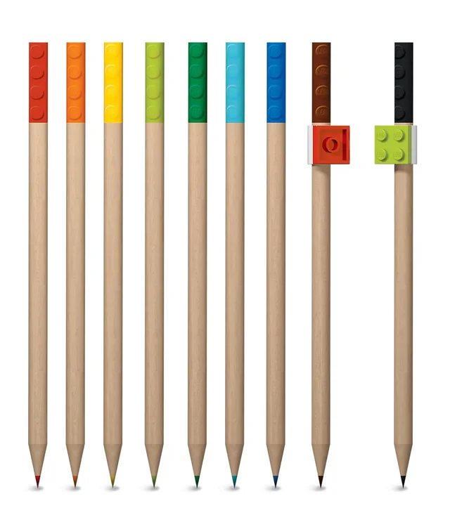 LEGO 5005148-1 9 Colored Pencils