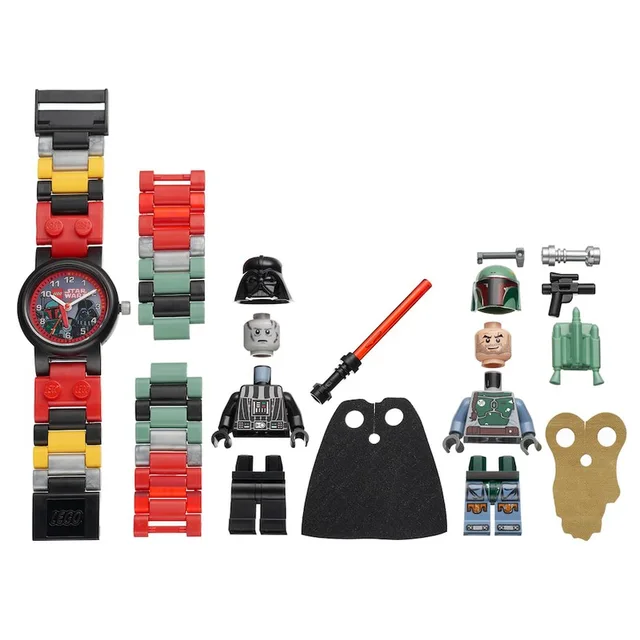 LEGO 5005212-1 Darth Vader and Boba Fett Buildable Watch with Toy