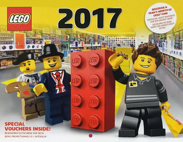 LEGO 5005221-1 2017 Wall Calendar