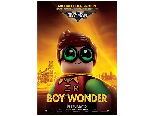 LEGO 5005346-1 LEGO Batman Movie Robin Poster