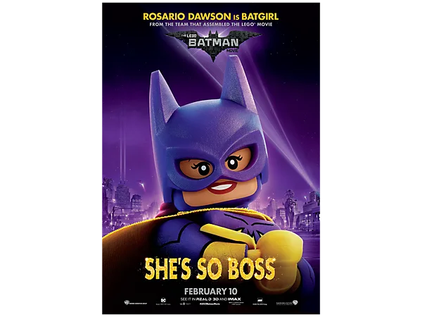 LEGO 5005347-1 LEGO Batman Movie Batgirl Poster