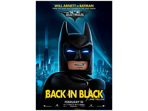 LEGO 5005348-1 LEGO Batman Movie Batman Poster
