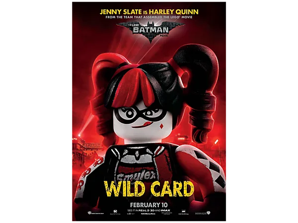 LEGO 5005349-1 LEGO Batman Movie Harley Quinn Poster