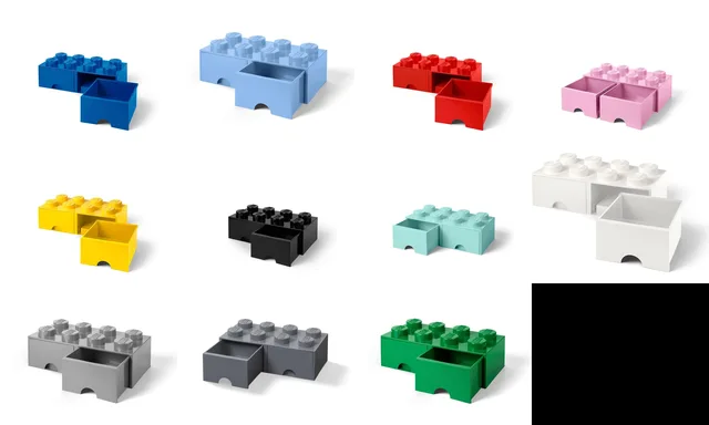 LEGO 5005399-1 Storage Brick Drawer 2 x 4 (All Colors)