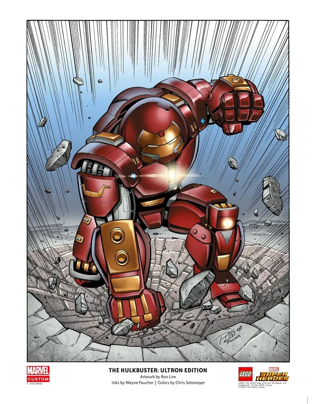LEGO 5005573-1 The Hulkbuster: Ultron Edition Art Print