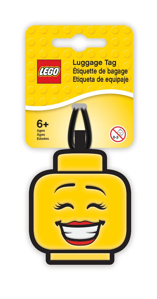 LEGO 5005617-1 Girl Luggage Tag