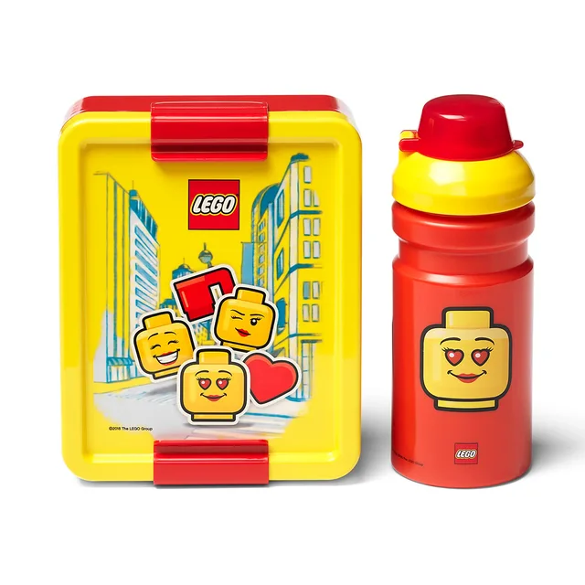 LEGO 5005770-1 Girl Emoticon Lunch Set