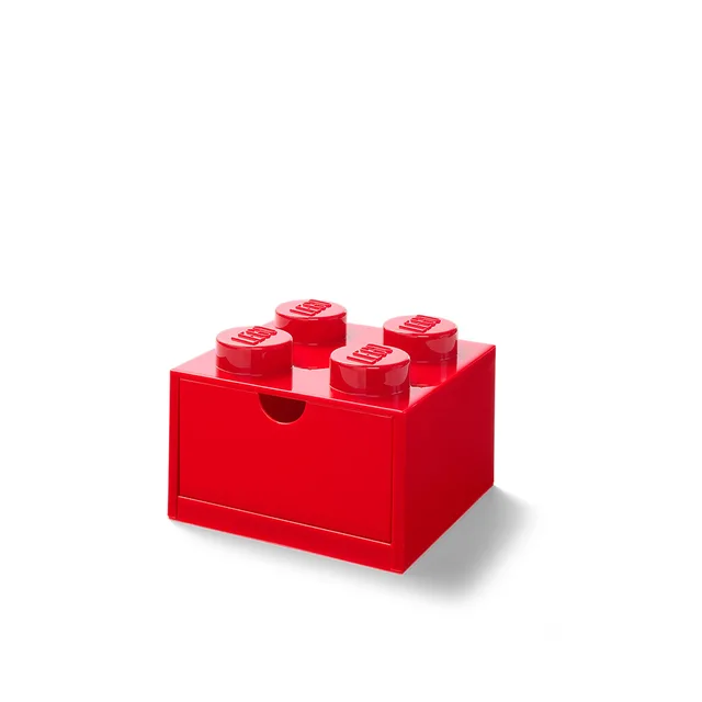 LEGO 5005872-1 Desk Drawer 2 x 2 (Red)