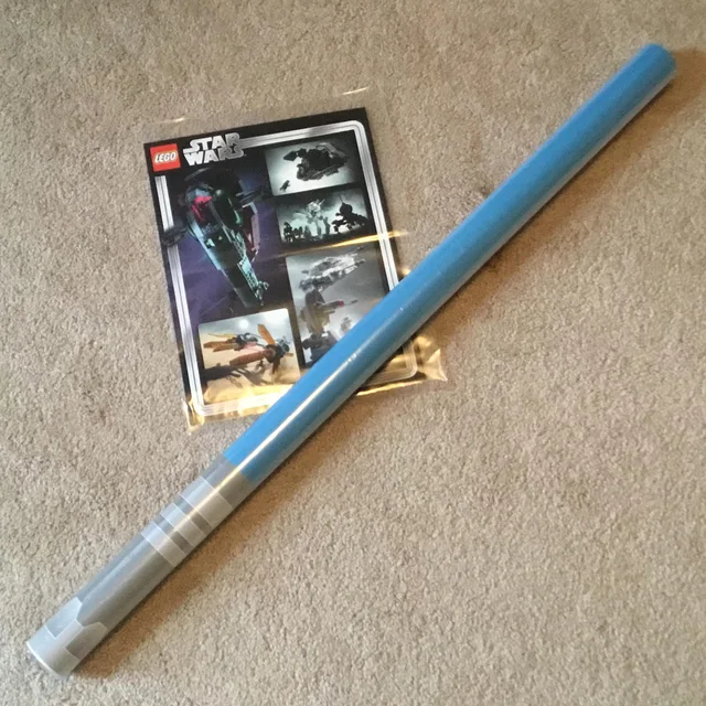 LEGO 5005887-2 Star Wars 20th Anniversary Lightsaber Poster (Red)