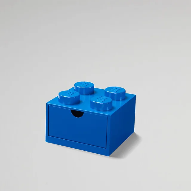 LEGO 5005889-1 Desk Drawer 2 x 2 (Blue)