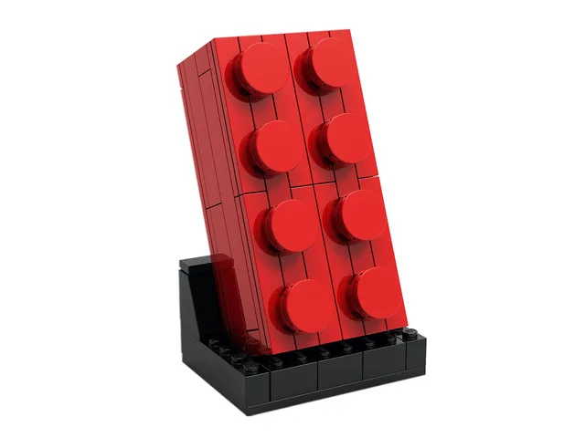 LEGO 5006085-1 Buildable 2x4 Red Brick