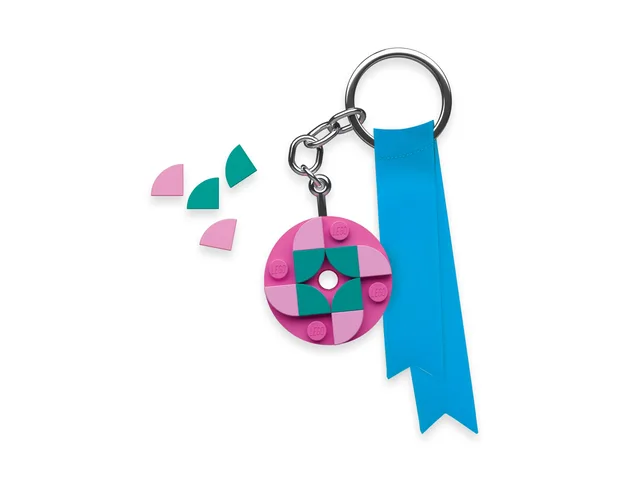 LEGO 5006278-1 Round 4x4 Key Chain
