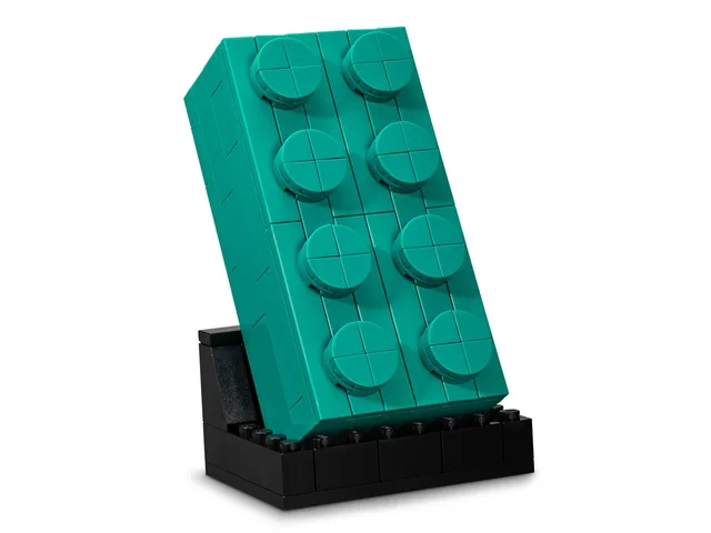 LEGO 5006291-1 Buildable 2x4 Teal Brick