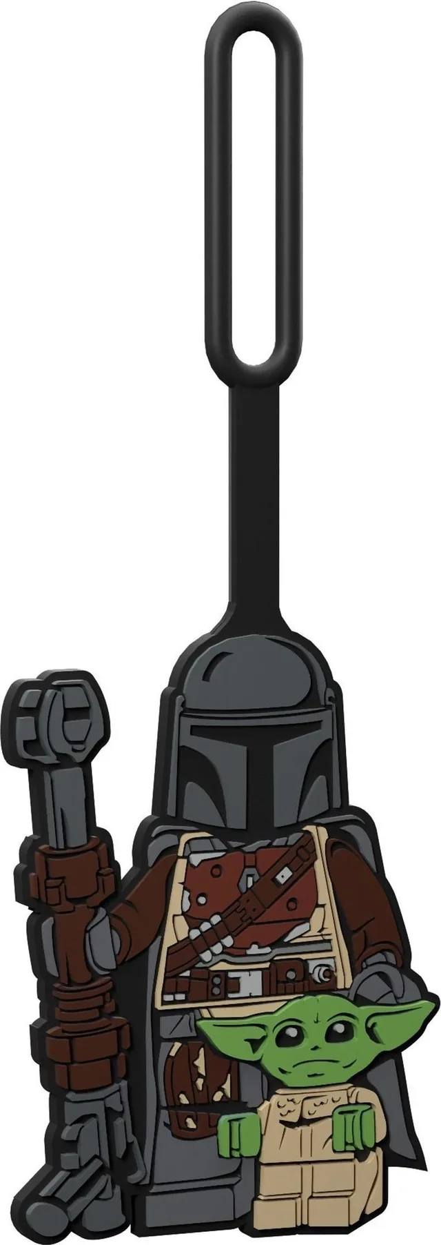 LEGO 5006367-1 The Mandalorian with The Child Bag Tag