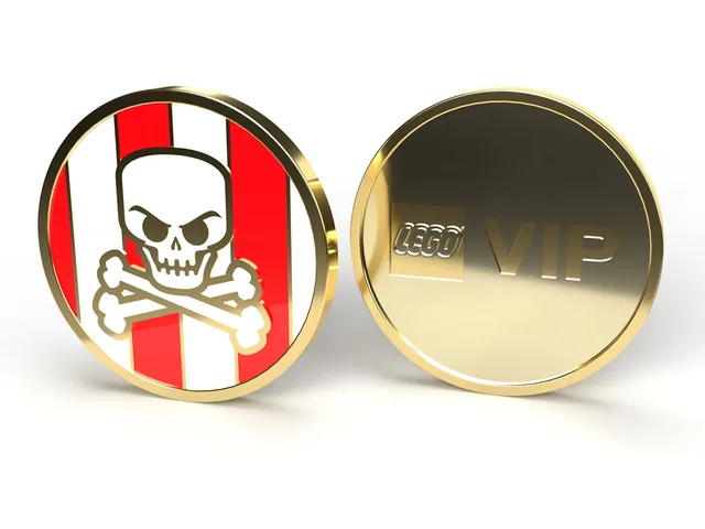 LEGO 5006471-1 Pirates Logo Collectible Coin